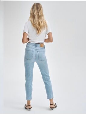Denim Forum Aritzia the yoko high rise slim